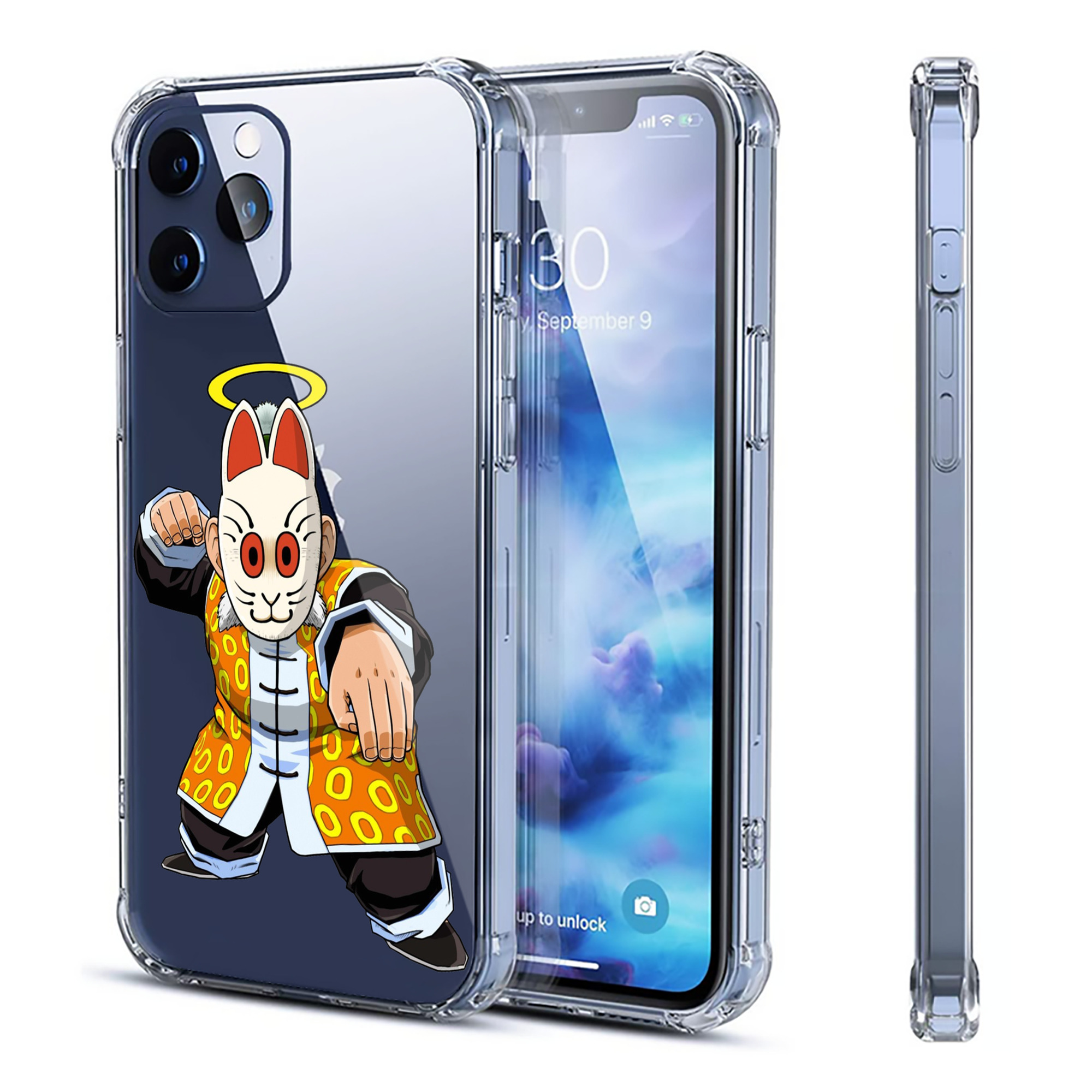 （画像用） ドラゴンボール DRAGON BALL 【iPhone 12シリーズ対応】透明スマホケース（クリアソフトケース）